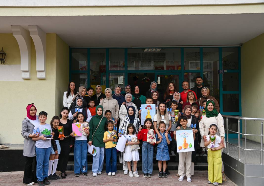 Konya’da eller birleşti, kalpler buluştu, unutulmaz eserler çıktı 7